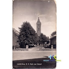 Lobith Ansichtkaart RK Kerk Geschonken door mw.A.van Boggelen -visser